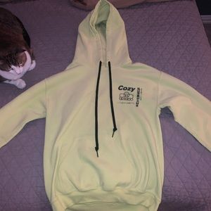 Cozy Lime Green Hoodie (Men’s S)